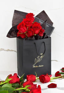 Red Rose Gift Bag